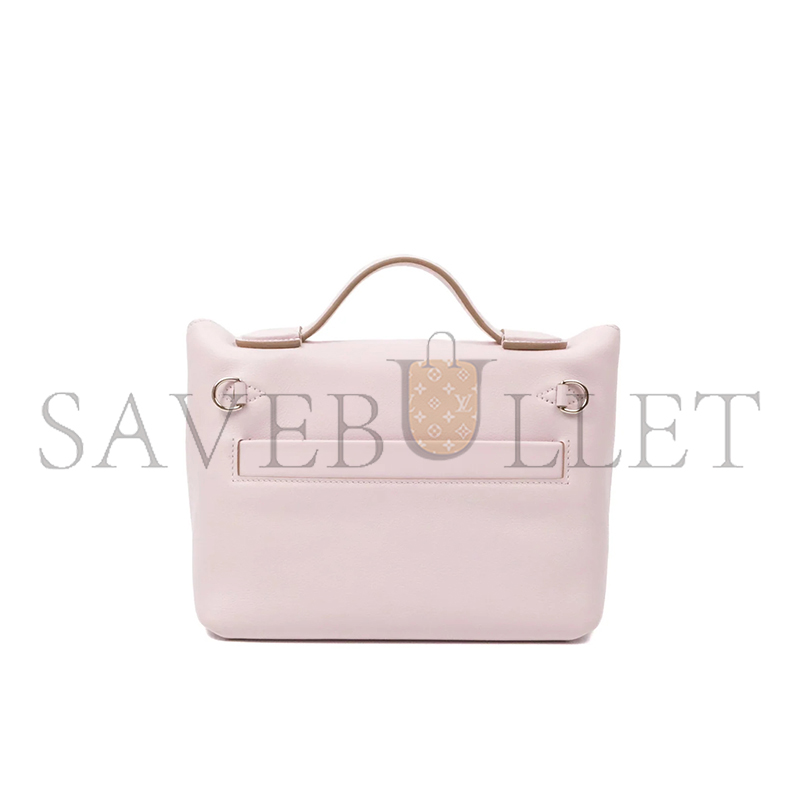 H**me5 master 2424 21 mini mauve pale evercolor and swift palladium hardware (21*16*12cm)
